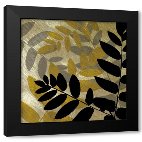 Shimmering Light II Black Modern Wood Framed Art Print by Craven, Katrina