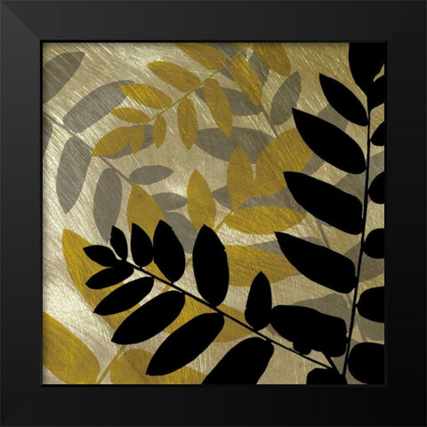 Shimmering Light II Black Modern Wood Framed Art Print by Craven, Katrina
