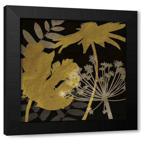 Shimmering Light III Black Modern Wood Framed Art Print by Craven, Katrina