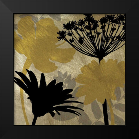 Shimmering Light IV Black Modern Wood Framed Art Print by Craven, Katrina