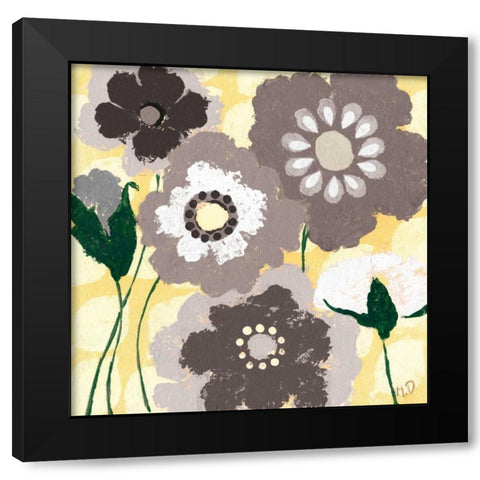 Spring Break III Black Modern Wood Framed Art Print with Double Matting by Donovan, Maria
