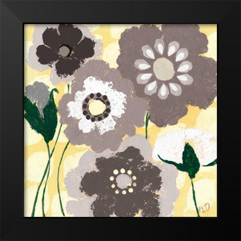 Spring Break III Black Modern Wood Framed Art Print by Donovan, Maria
