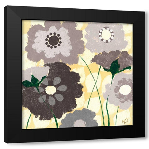 Spring Break IV Black Modern Wood Framed Art Print by Donovan, Maria