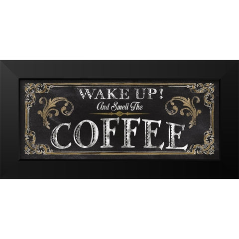 Wake Up! Black Modern Wood Framed Art Print by Knutsen, Conrad