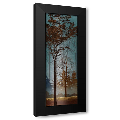 Fading to Dusk I Black Modern Wood Framed Art Print with Double Matting by Knutsen, Conrad