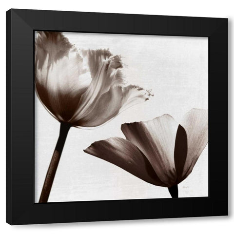 Takes Two II Black Modern Wood Framed Art Print with Double Matting by Craven, Katrina