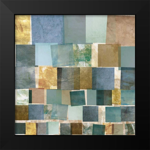 Chards I Black Modern Wood Framed Art Print by Craven, Katrina