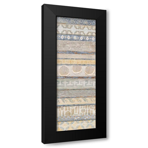 Natural Patterns Black Modern Wood Framed Art Print by Tava Studios