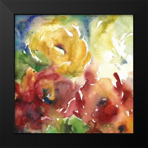 Summer Wash I Black Modern Wood Framed Art Print by Robinson, Carol