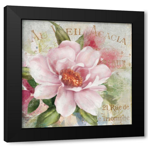 Parfum de Paris I Black Modern Wood Framed Art Print with Double Matting by Robinson, Carol