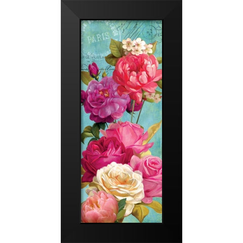 Scent of Paris II Black Modern Wood Framed Art Print by Robinson, Carol