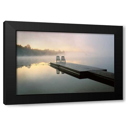 Algonquin Provincial Park Black Modern Wood Framed Art Print by Delimont, Danita