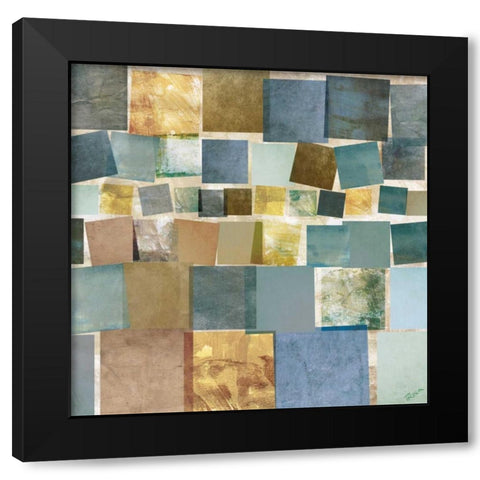 Chards II Black Modern Wood Framed Art Print by Craven, Katrina
