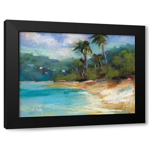 Jewels of the Tropics Black Modern Wood Framed Art Print by Margulis, Karen