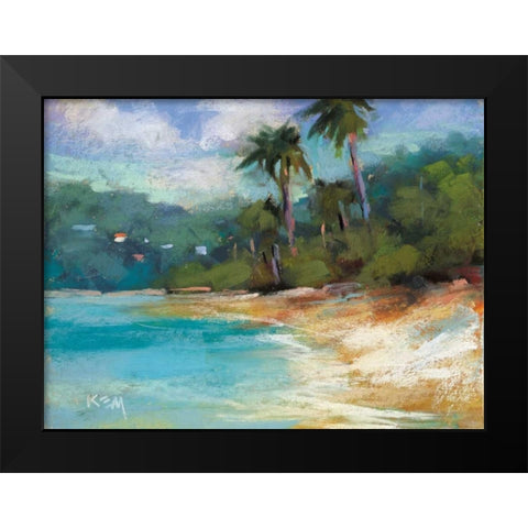 Jewels of the Tropics Black Modern Wood Framed Art Print by Margulis, Karen