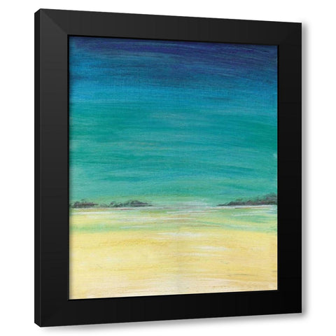 Tropics I Black Modern Wood Framed Art Print by Coopersmith, Justin