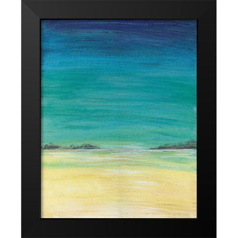 Tropics I Black Modern Wood Framed Art Print by Coopersmith, Justin