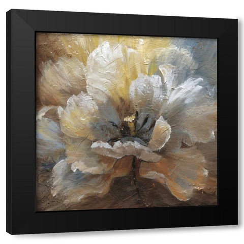 Blooming III Black Modern Wood Framed Art Print by Nan