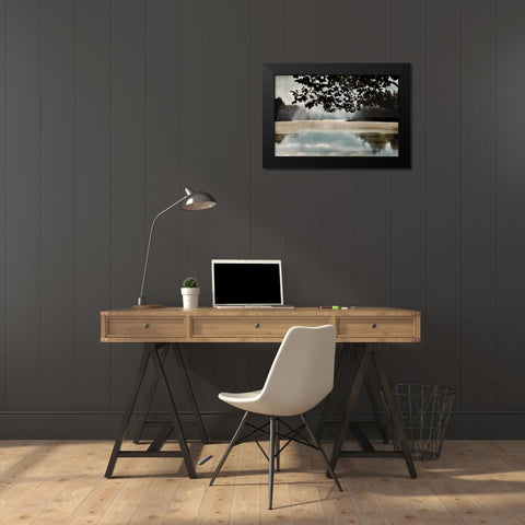 Morning Bliss II Black Modern Wood Framed Art Print by Weisz, Irene