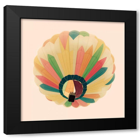 Up and Away I Black Modern Wood Framed Art Print by Jackson, Susan