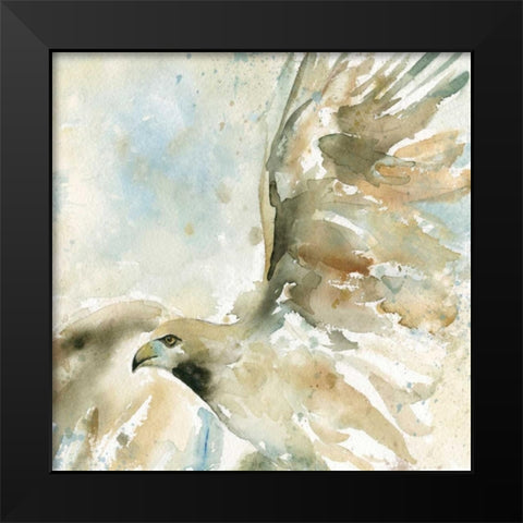 Taking Flight Black Modern Wood Framed Art Print by Robinson, Carol