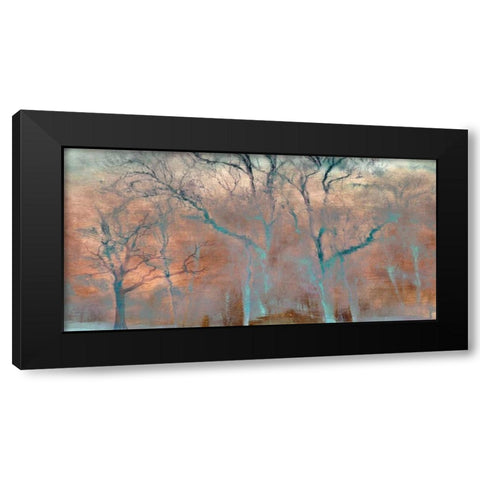 Mirror of Life Black Modern Wood Framed Art Print with Double Matting by Weisz, Irene