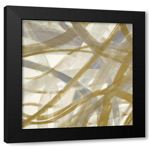 Just Dance I Black Modern Wood Framed Art Print by Jill, Susan