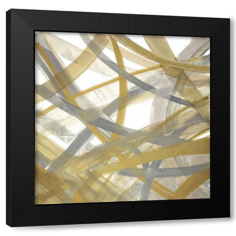 Just Dance II Black Modern Wood Framed Art Print with Double Matting by Jill, Susan