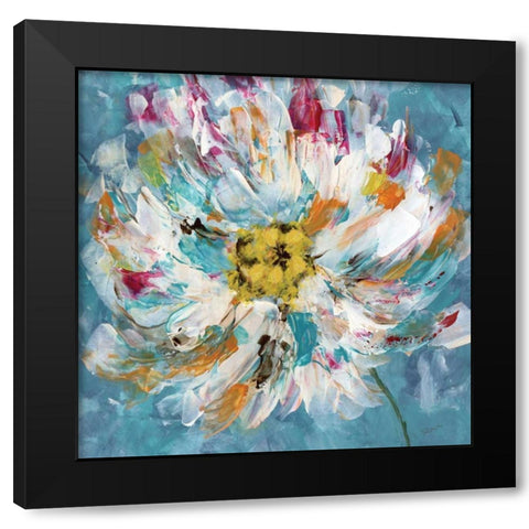 Happy Moment Black Modern Wood Framed Art Print with Double Matting by Craven, Katrina
