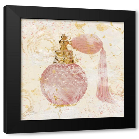 Femininity IV Black Modern Wood Framed Art Print with Double Matting by Nan