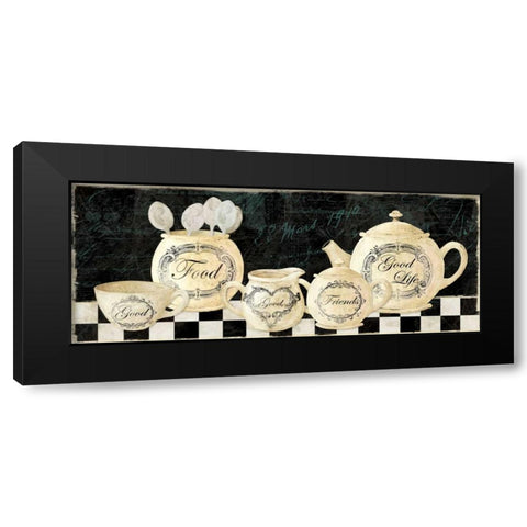 Heart of the Home Black Modern Wood Framed Art Print by Robinson, Carol