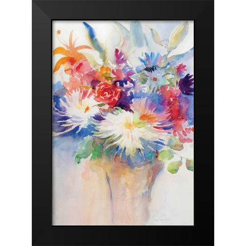 Impromptu Party I Black Modern Wood Framed Art Print by Troise Heidel, Theresa