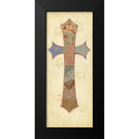 Before the Cross II Black Modern Wood Framed Art Print by Tava Studios