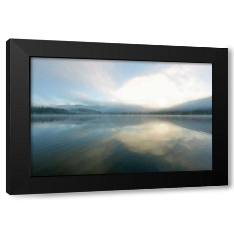 Honeymoon Black Modern Wood Framed Art Print with Double Matting by Delimont, Danita