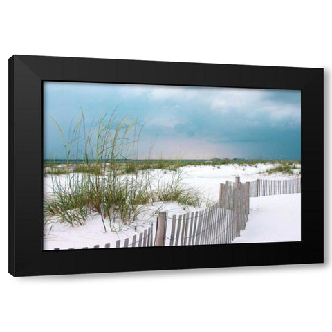 Sunset Isle II Black Modern Wood Framed Art Print by Delimont, Danita