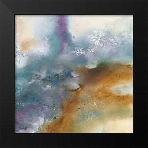 Moonstone I Black Modern Wood Framed Art Print by Olson, Norm