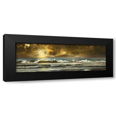 Vista Black Modern Wood Framed Art Print by Calascibetta, Mike