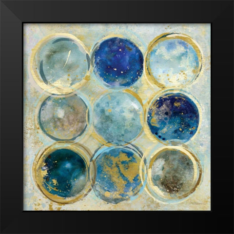 Alignment II Black Modern Wood Framed Art Print by Robinson, Carol