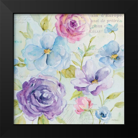 Cool Morning IV Black Modern Wood Framed Art Print by Robinson, Carol