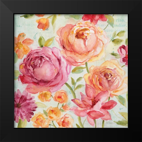 Warm Afternoon I Black Modern Wood Framed Art Print by Robinson, Carol