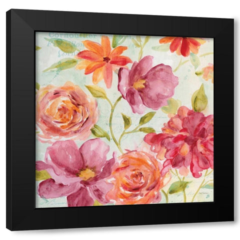 Warm Afternoon II Black Modern Wood Framed Art Print by Robinson, Carol