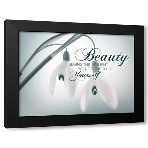 Beauty In Black Modern Wood Framed Art Print with Double Matting by Delimont, Danita