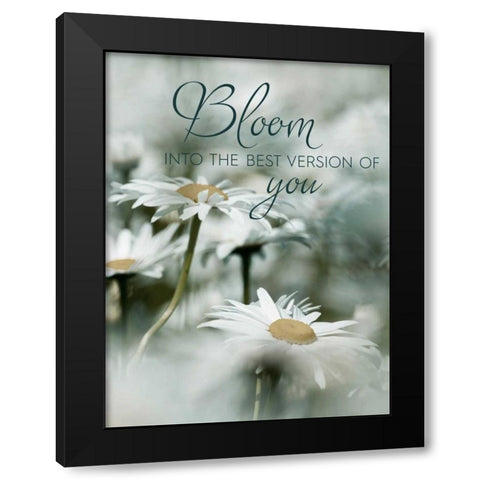 Bloom Black Modern Wood Framed Art Print with Double Matting by Delimont, Danita