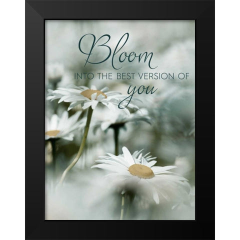 Bloom Black Modern Wood Framed Art Print by Delimont, Danita