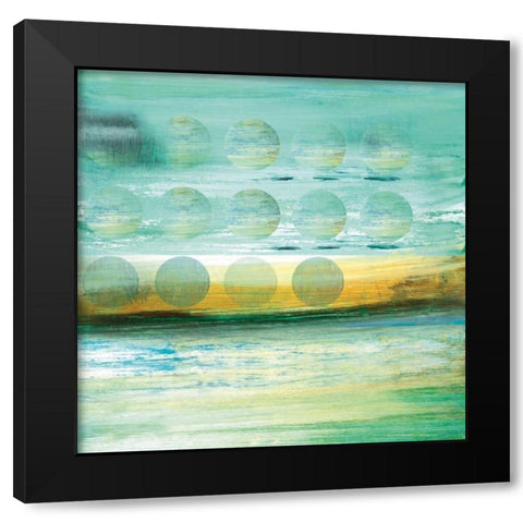 Night Approach Black Modern Wood Framed Art Print by Jill, Susan