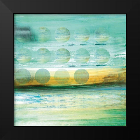 Night Approach Black Modern Wood Framed Art Print by Jill, Susan