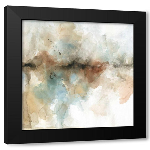 Island Mist I Black Modern Wood Framed Art Print by Robinson, Carol