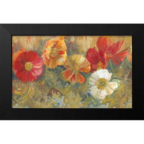 Autumns Black Modern Wood Framed Art Print by Vollherbst-Lane, Elaine