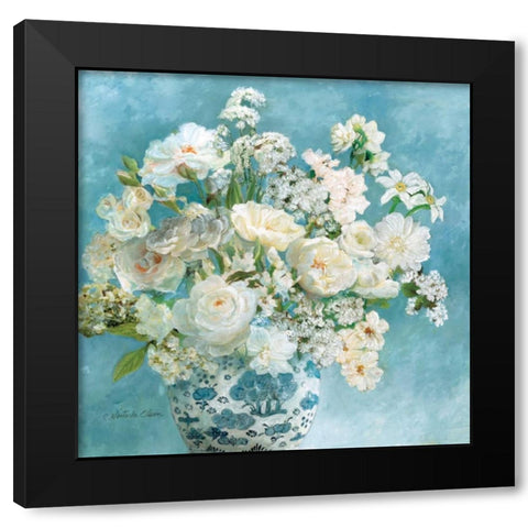 Savannahs Garden I Black Modern Wood Framed Art Print by Olson, Charlene