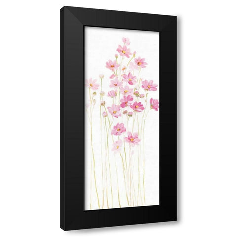 Pretty in Pink I Black Modern Wood Framed Art Print with Double Matting by Swatland, Sally